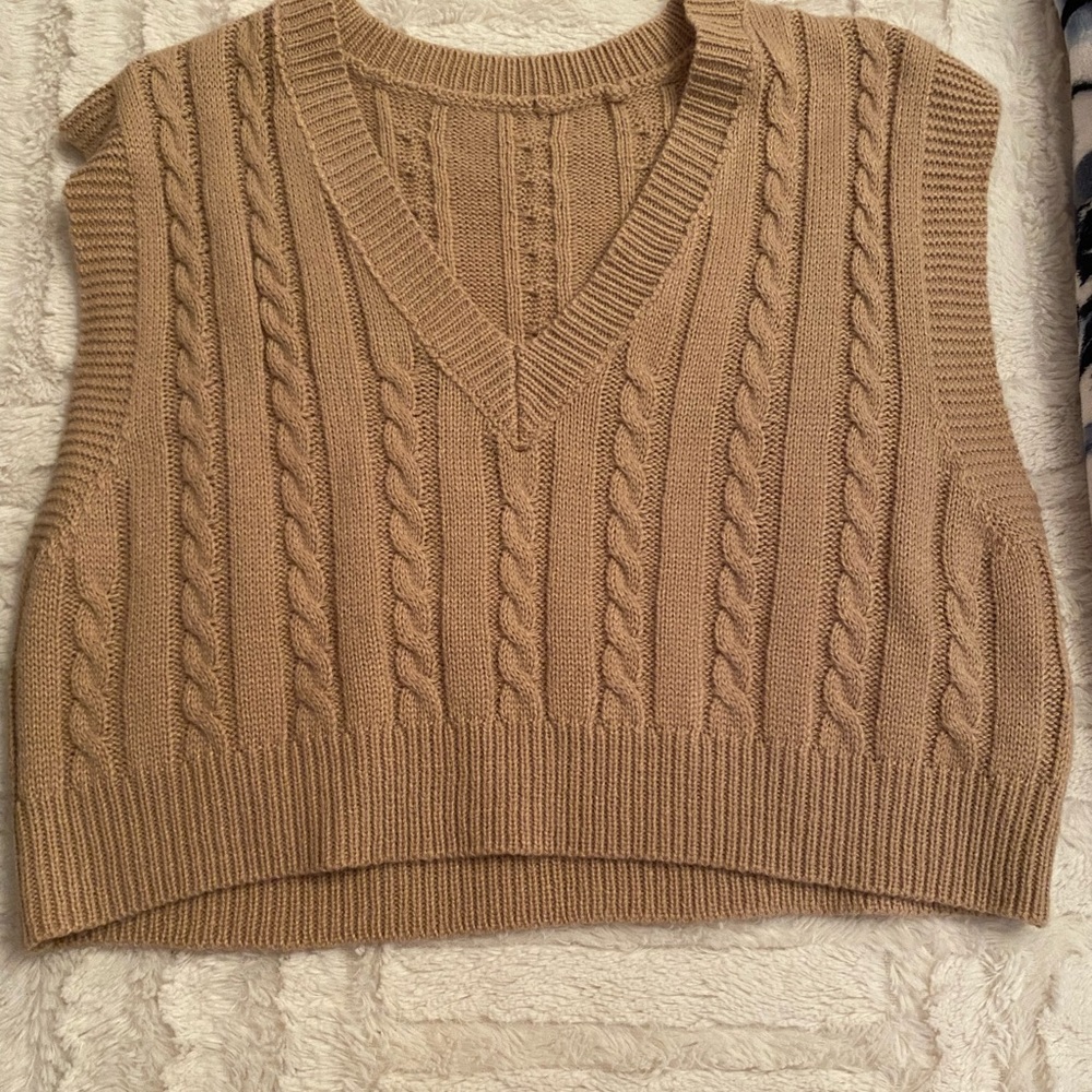 Sweater Vest. Size S. From Shein.